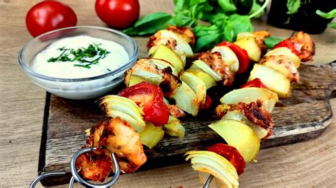 Špízy z makrely na grile