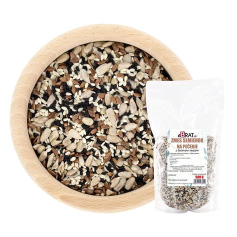 Rôzne druhy semienok na pečenie