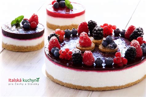 Ovocný cheesecake