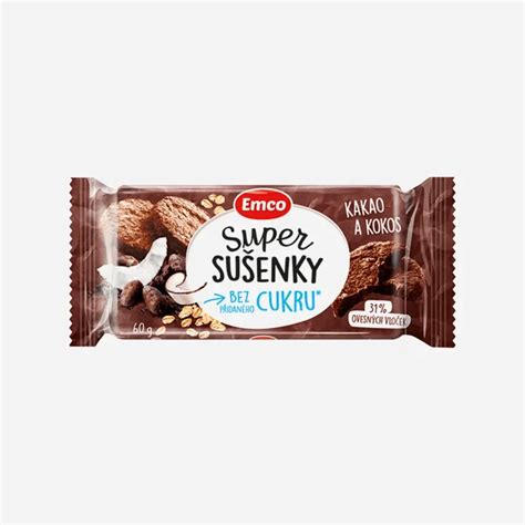 Müsli sušienky s kokosom od Emco