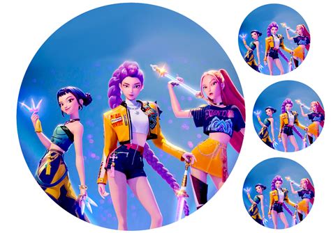 Jedlý obrázok hudobnej skupiny na torte