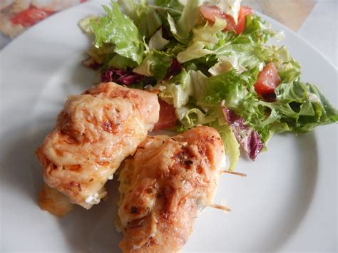 Zapečené kuracie závitky v miske