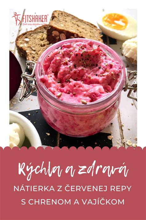 Nátierka z červenej repy a chrenu