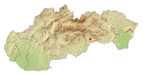 Mapa Slovenska s vyznačenými regiónmi obľúbenými pre zemiakové pokrmy