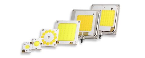 Rôzne typy LED čipov