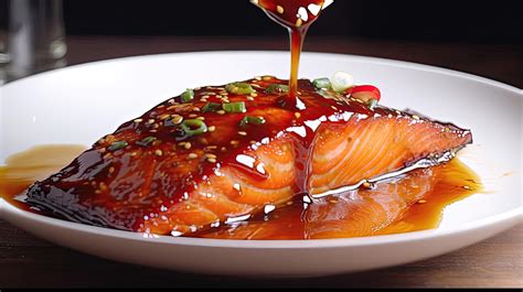 Losos s teriyaki omáčkou
