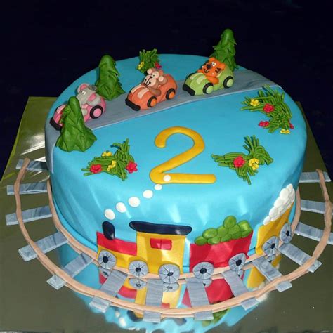 Torta s motívom auta pre chlapca