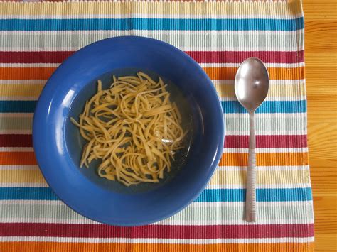 Domáce slíže do fazuľovej polievky