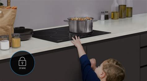 Symbol detskej poistky na varnej doske