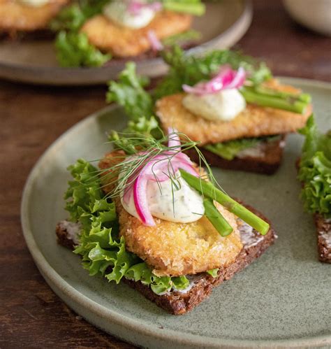 Ukážka dánskych smørrebrød