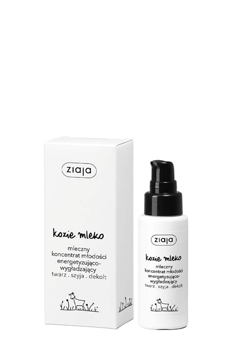 Produkty Ziaja z radu kozie mlieko