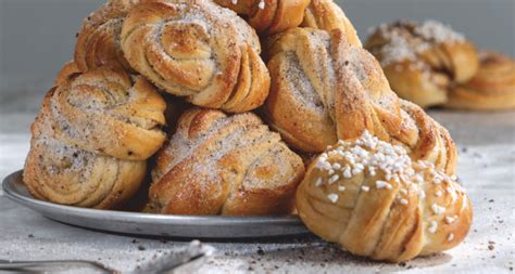 švédske škoricové buchty kanelbullar