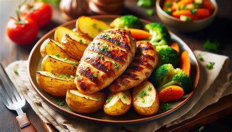 zdravá verzia pečených zemiakov s kuracím mäsom