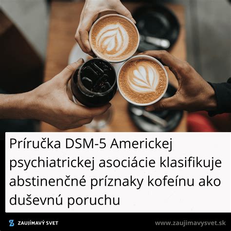Ilustrácia abstinenčných príznakov po vysadení kofeínu