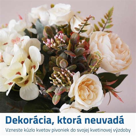 Umelé kvety z obalov od mlieka