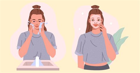 Schéma dvojfázového čistenia pleti