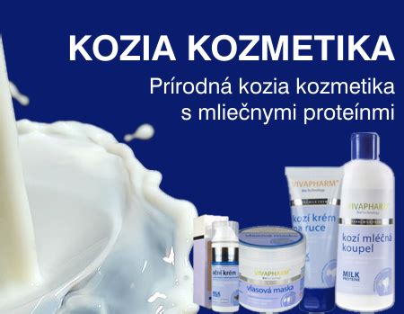 Prírodná kozmetika z kozieho mlieka