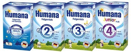 Vývoj dojčenskej výživy Humana