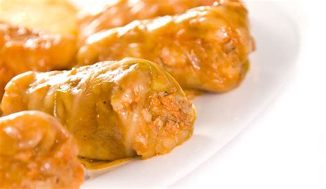 Vegetariánske plnené kapustné listy