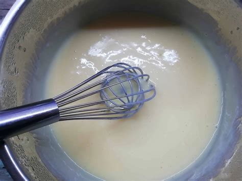 Schéma prípravy krému nad parou