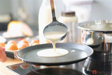 Príprava palacinkového cesta