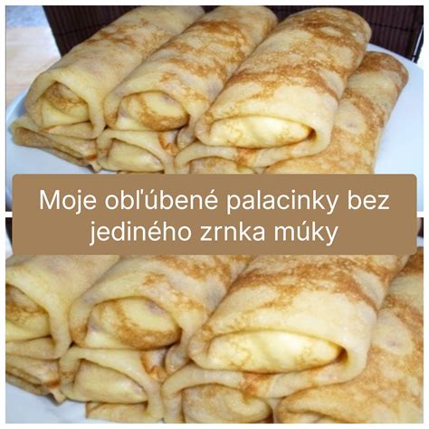 Palacinky pripravené na plnenie