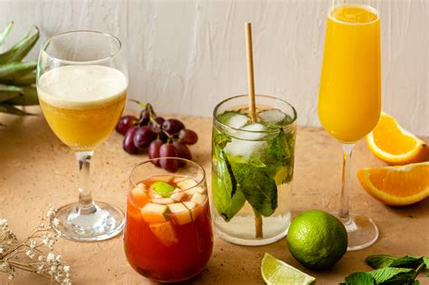 Rôzne španielske nápoje ako Sangria a Horchata