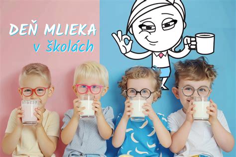 Ilustrácia detí pijúcich mlieko