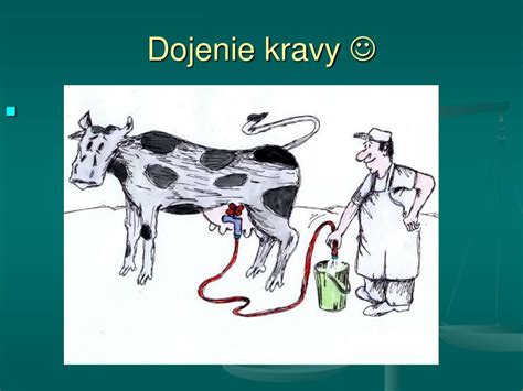 Ilustrácia kravy pijúcej mlieko