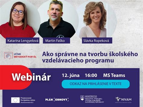 Štruktúra vzdelávacieho programu