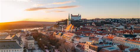 Panoramatický výhľad na Bratislavský hrad