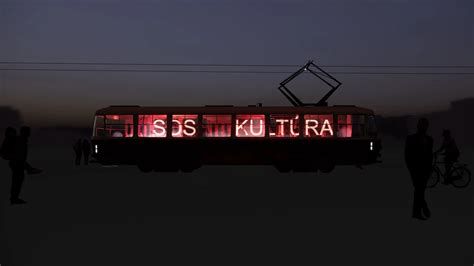 Svetelná inštalácia na Bielej noci