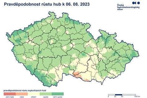 Mapa rôznych druhov dipov
