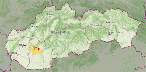 Mapa dostupnosti Zlatých Klasov