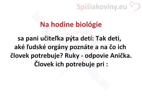 Ilustrácia k interaktívnej hodine biológie