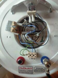 Interiér elektrického bojlera Tatramat