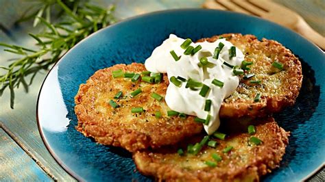 Zemiakové placky na tanieri