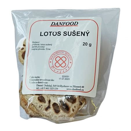 lotosový koreň a semená lotosu