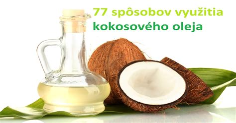 Ilustrácia rôznych spôsobov využitia kokosového oleja v kuchyni a kozmetike