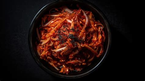 Miska s kórejským jedlom kimchi