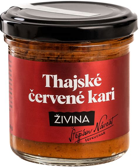 Červená kari pasta