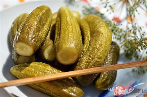 Ingrediencie na kvasené uhorky