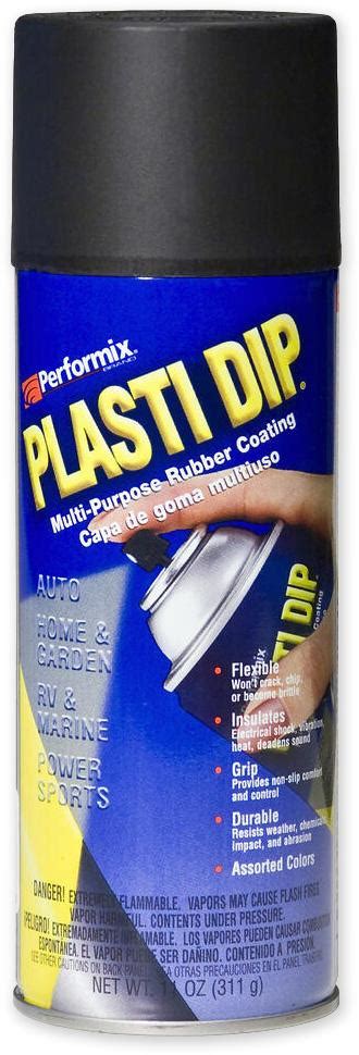 Ilustračná fotografia spreja Plasti Dip čiernej farby