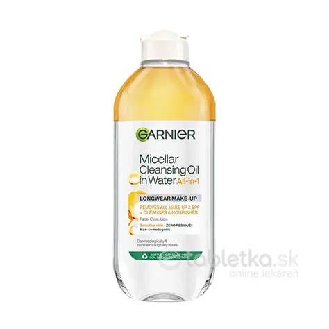 Fľaša s minerálnym olejom