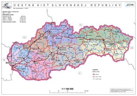 Mapa Dolného Kubína s vyznačenou polohou Pizzerie Mama