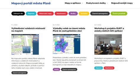 Ukážka rozhrania mapového portálu TuristickaMapa.sk
