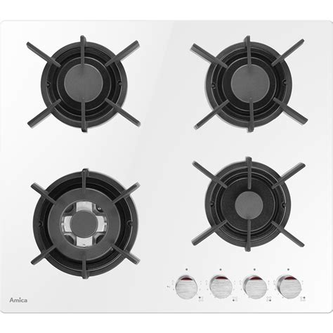 Plynová varná doska Amica s liatinovými roštami