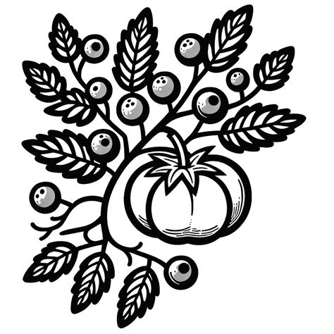 Ilustrácia divokých výhonkov paradajok