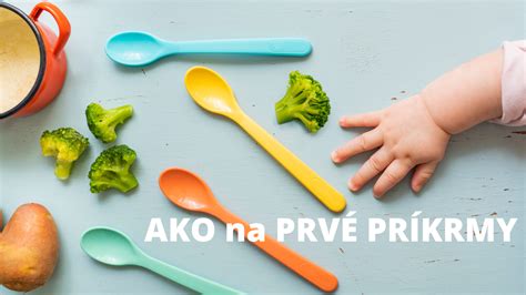 Príklady prvých príkrmov pre bábätká