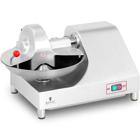 Detailné zobrazenie krájača Royal Catering RCV s príslušenstvom